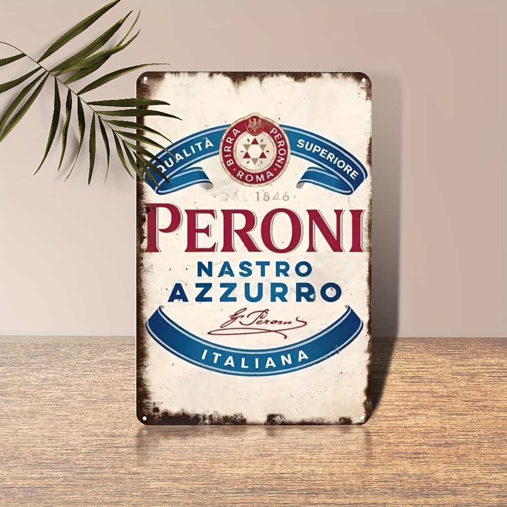 Brass Weight Plate - Placa de Metal Vintage Peroni Nastro