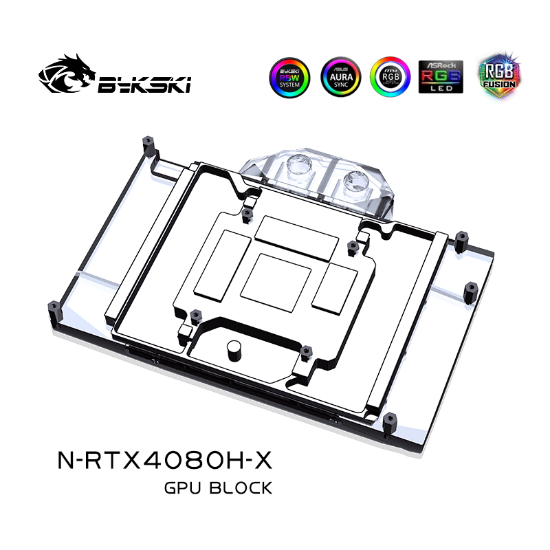 Nvidia Vga Rtx 4080 - Bloco de refrigeração a água Bykski