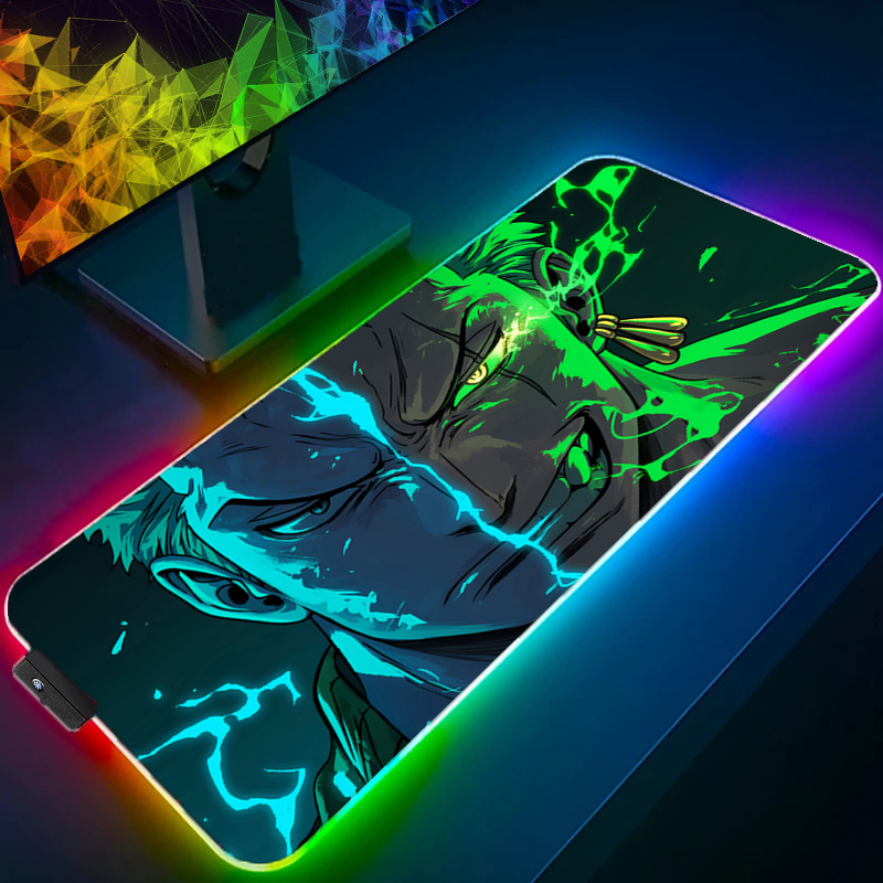 Gaming Keyboard No Rgb - Uma peça zoro mouse pad rgb