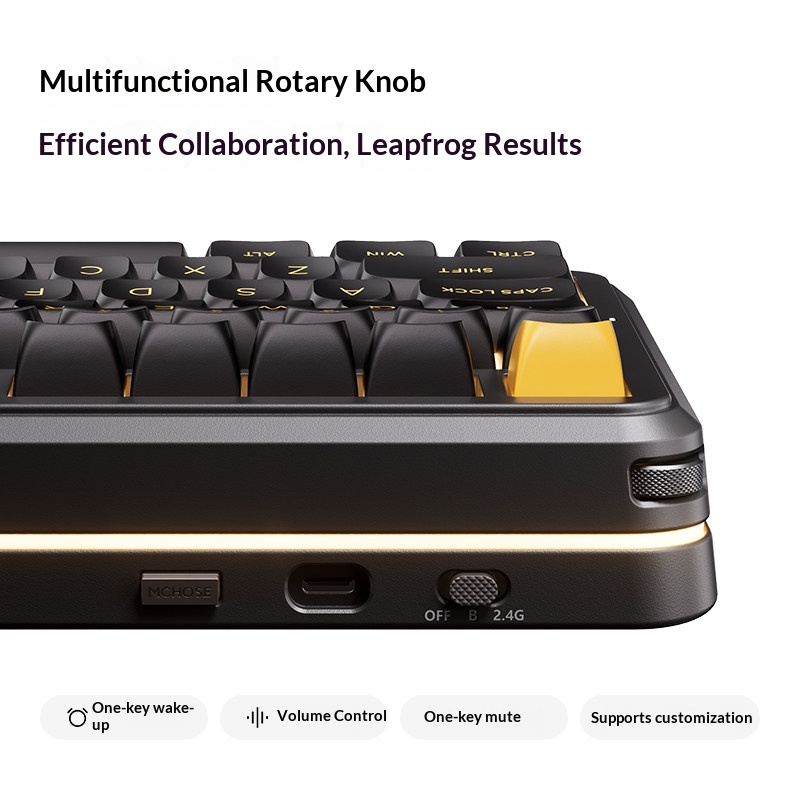 Teclado Mecânico Personalizáve - Gaming Keyboard Bluetooth avaliação e preço