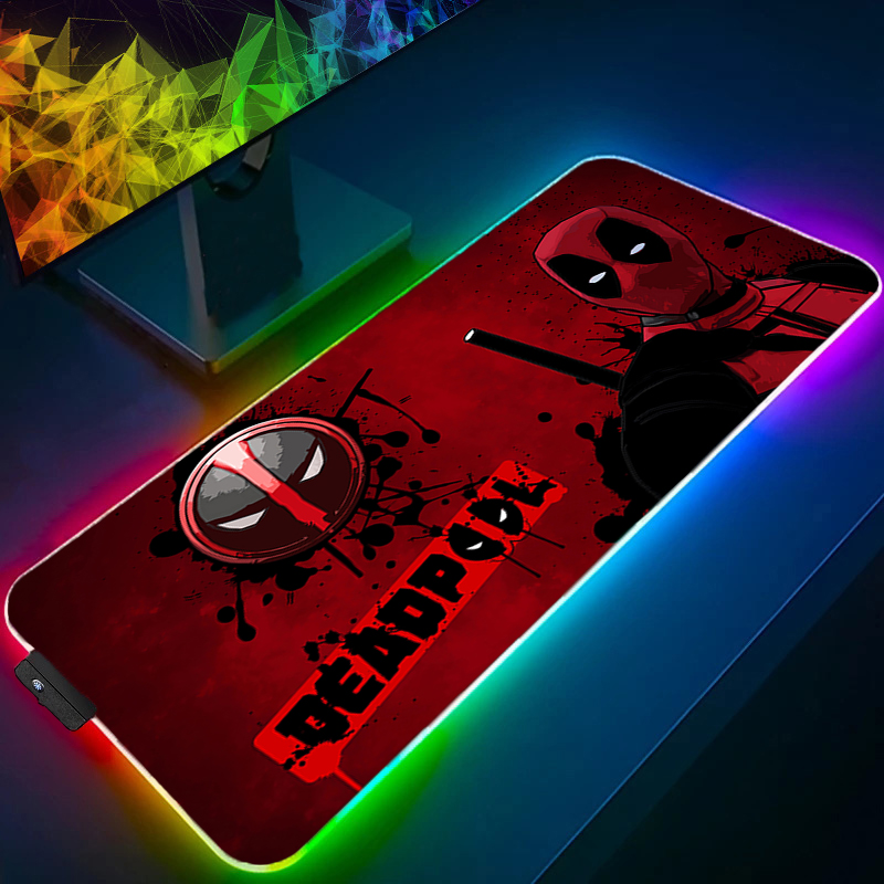 Led mouse pad jogos backlight  - Gaming Keyboard No Rgb avaliação e preço