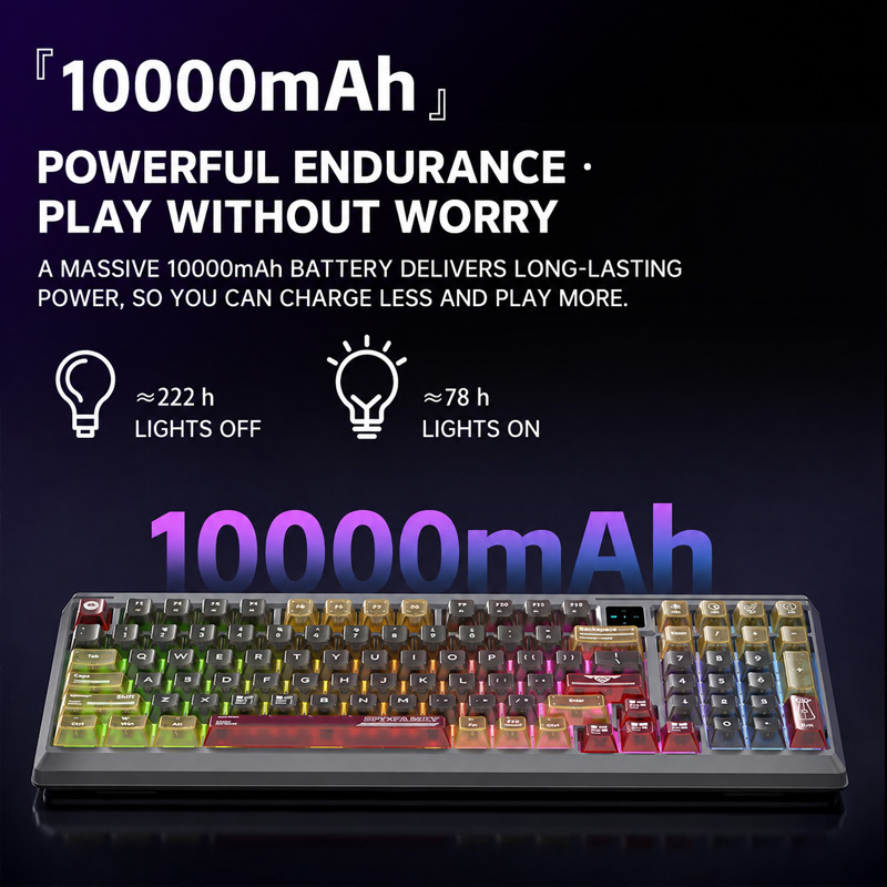 Combo de Teclado Mecânico Sile - Gaming Keyboard And Mouse Combo Wireless avaliação e preço