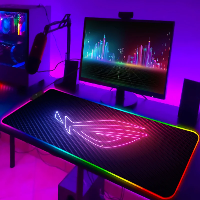 Rgb mousepad legal rog mouse p - Gaming Keyboard No Rgb avaliação e preço