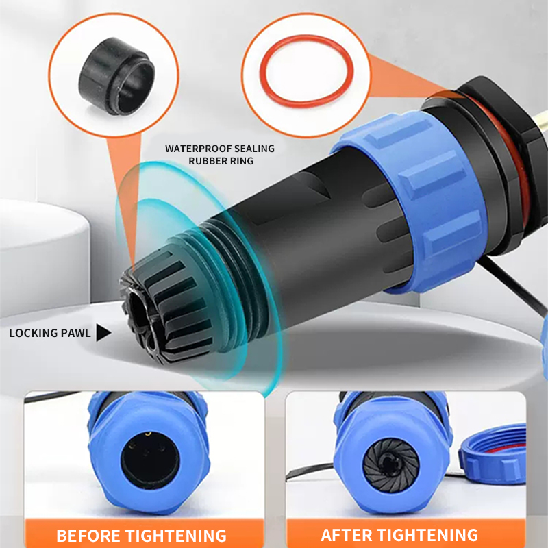 Conector Circular à Prova d'Ág - Aviator Connector Kit avaliação e preço