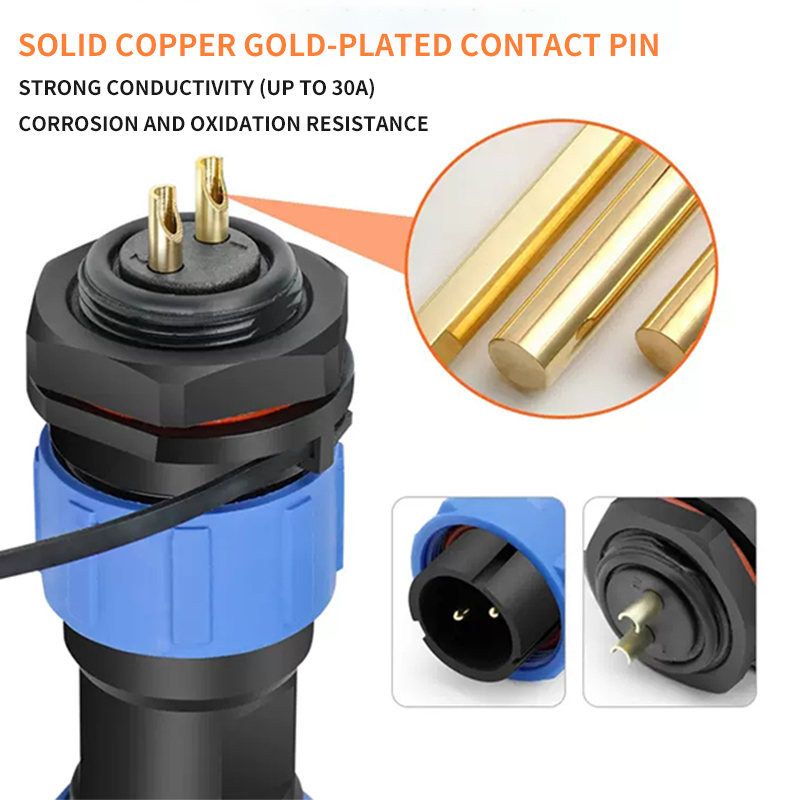 Conector Circular à Prova d'Ág - Aviator Connector Kit avaliação e preço