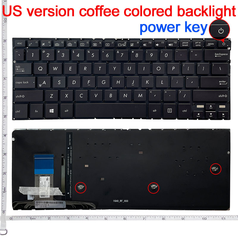 Novo teclado preto para laptop - Gaming Keyboard Backlit avaliação e preço