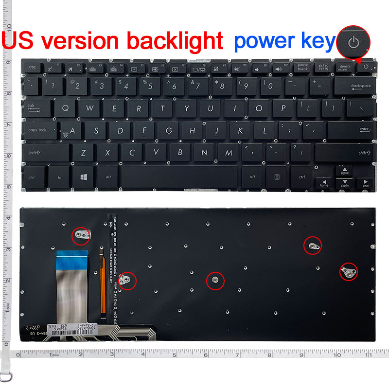 Novo teclado preto para laptop - Gaming Keyboard Backlit avaliação e preço