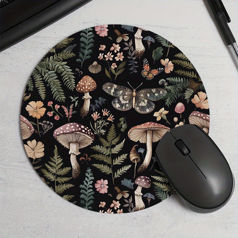 Mouse Pad Redondo de Borracha  - Gaming Keyboard En Mouse avaliação e preço