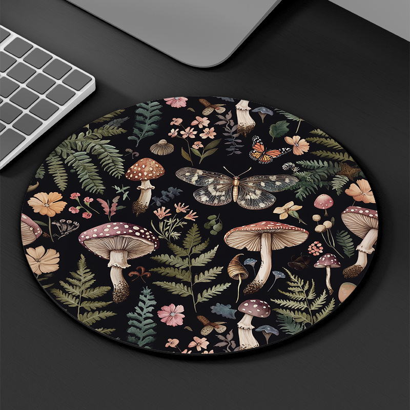 Mouse Pad Redondo de Borracha  - Gaming Keyboard En Mouse avaliação e preço